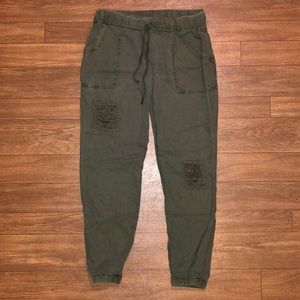 Army Green Joggers